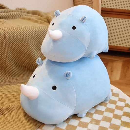 Rhino Plush Cushion Toy-Furever Adorable