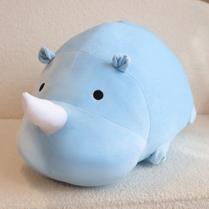 Rhino Plush Cushion Toy-Furever Adorable