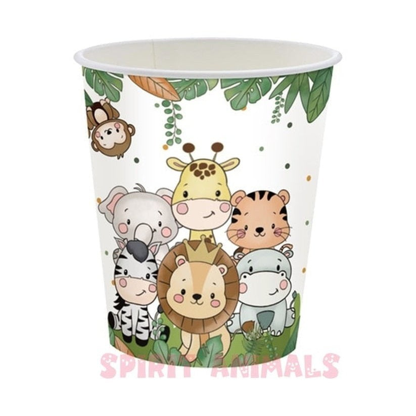 Safari Jungle Birthday Party Supplies-Furever Adorable