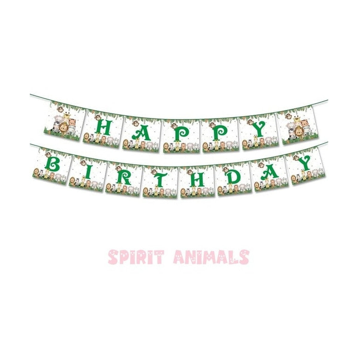 Safari Jungle Birthday Party Supplies-Furever Adorable