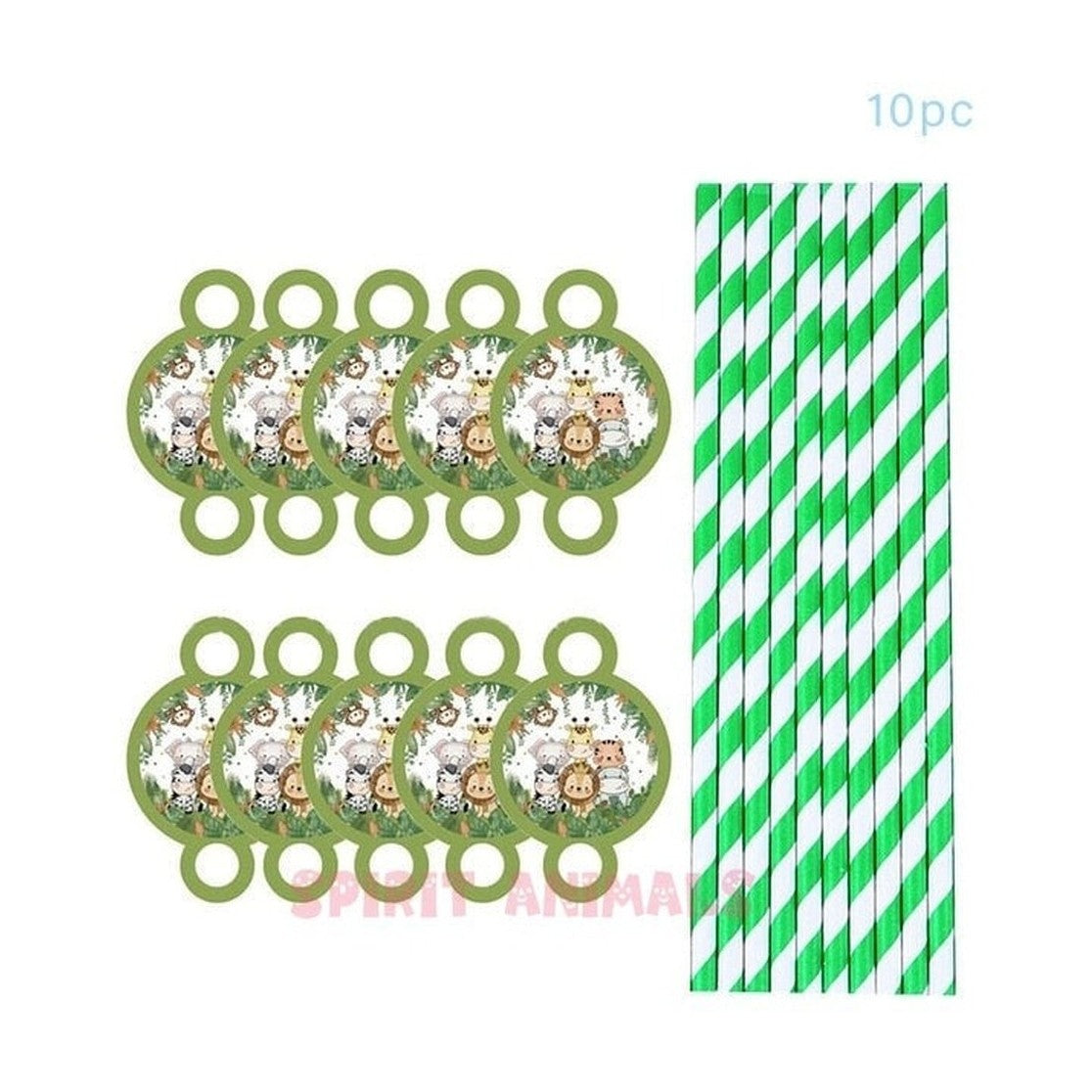 Safari Jungle Birthday Party Supplies-Furever Adorable