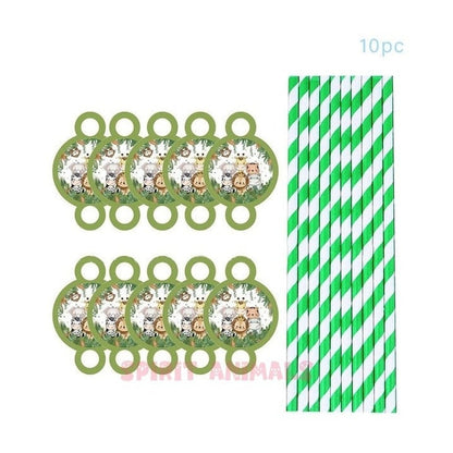 Safari Jungle Birthday Party Supplies-Furever Adorable