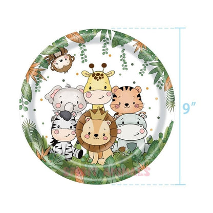 Safari Jungle Birthday Party Supplies-Furever Adorable
