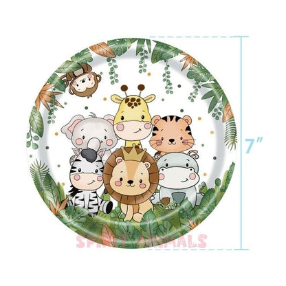 Safari Jungle Birthday Party Supplies-Furever Adorable