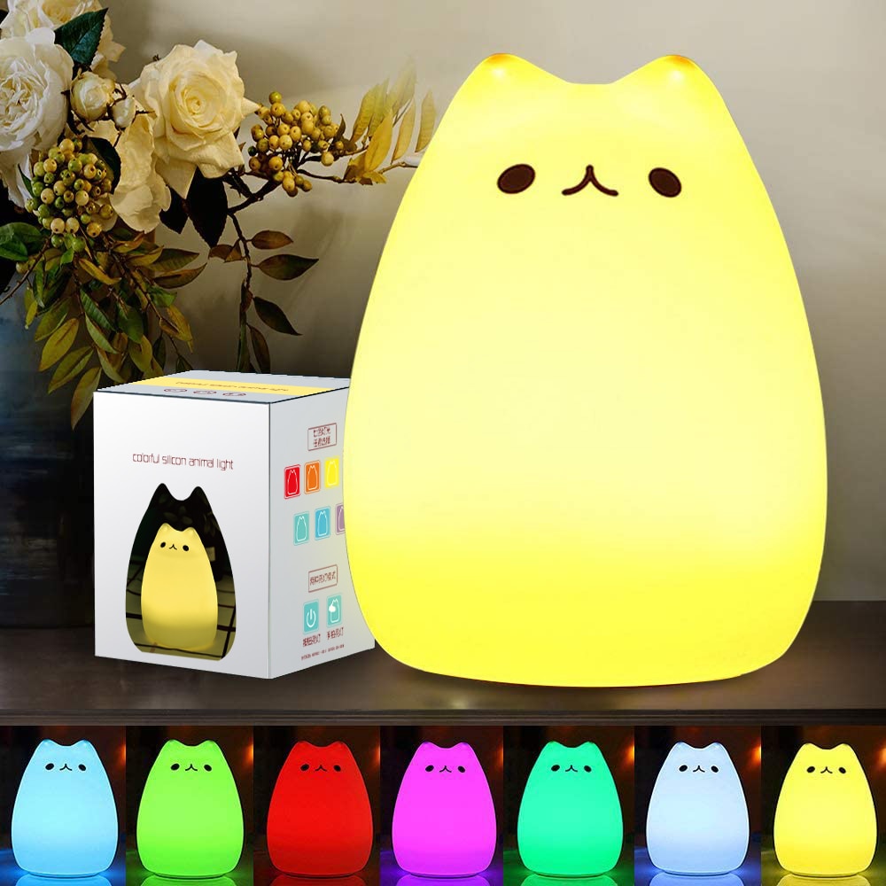 Silicone LED Night Light for Kids-Furever Adorable