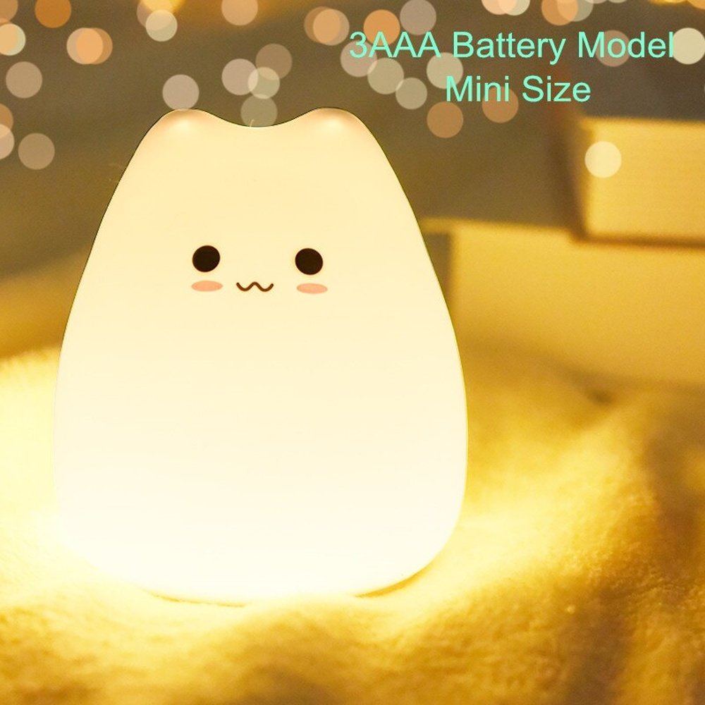 Silicone LED Night Light for Kids-Furever Adorable