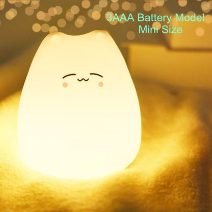 Silicone LED Night Light for Kids-Furever Adorable