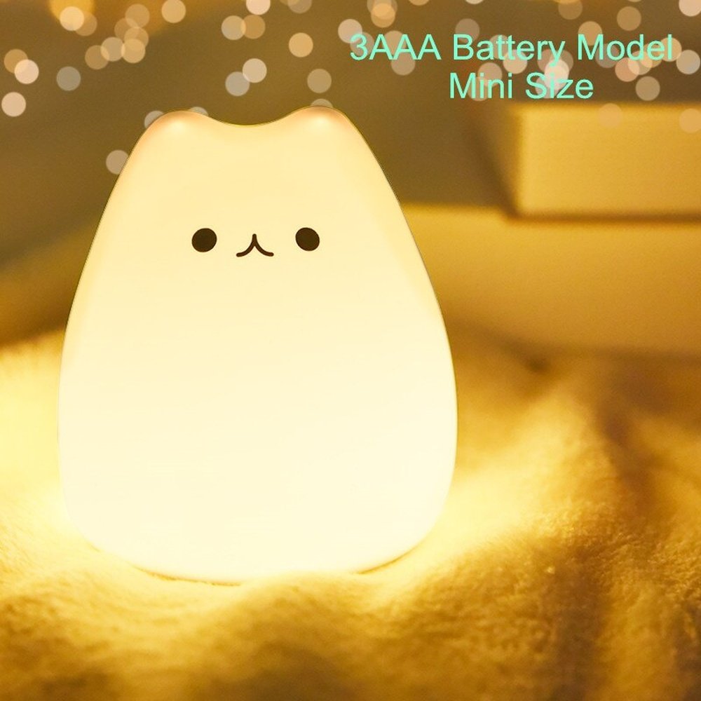 Silicone LED Night Light for Kids-Furever Adorable