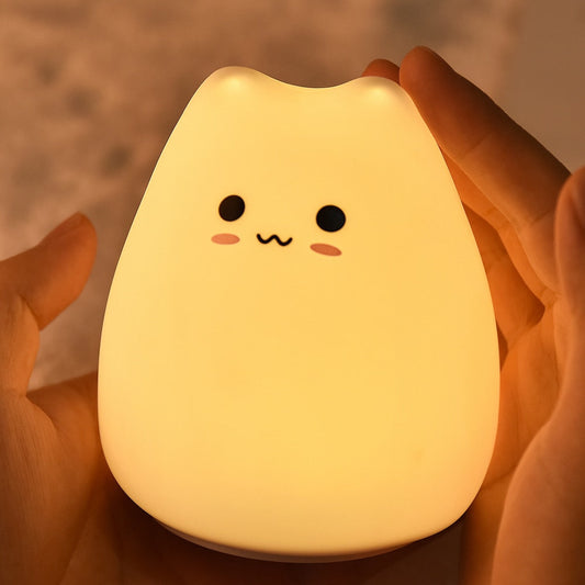 Silicone LED Night Light for Kids-Furever Adorable