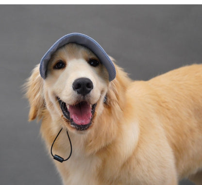 Snuggly Corduroy Sun Visor Hat for Cats & Dogs - Pawfect Pastel Shades Furever Adorable 