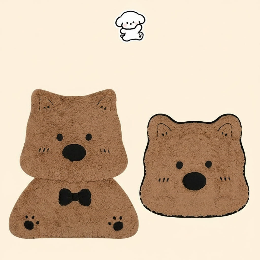 The "Snuggle-Pup" Westie-Plush Car Accessory Collection Furever Adorable 