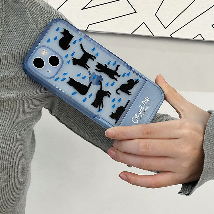 Transparent Animal Pattern Fancy Protective Phone Case Furever Adorable