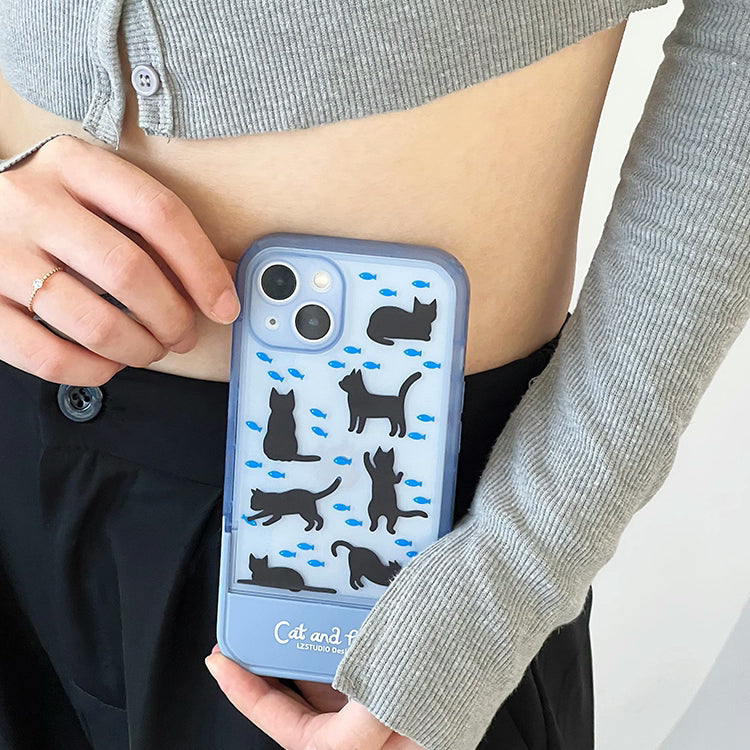 Transparent Animal Pattern Fancy Protective Phone Case Furever Adorable