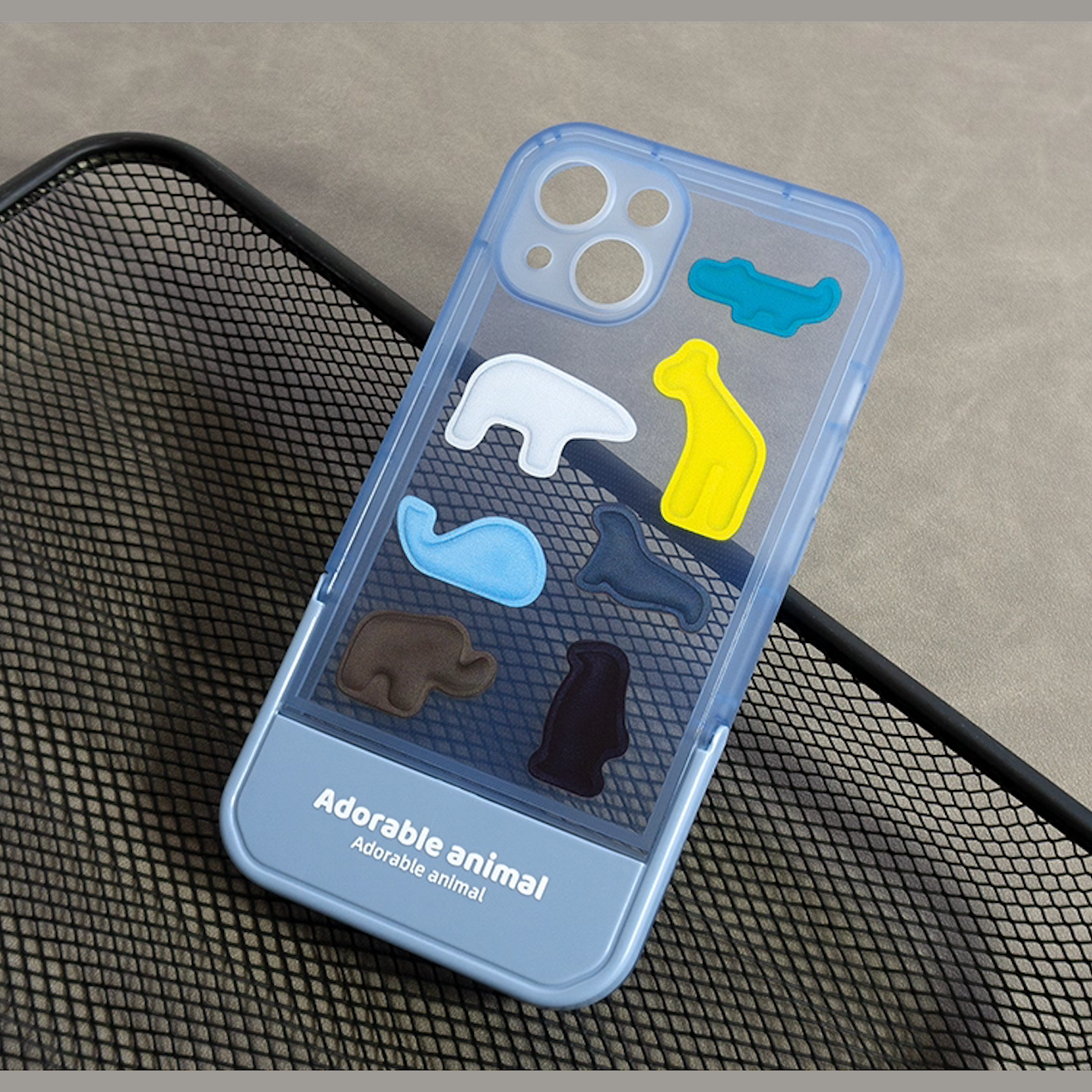 Transparent Animal Pattern Fancy Protective Phone Case Furever Adorable