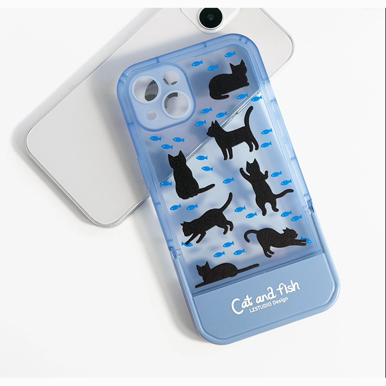 Transparent Animal Pattern Fancy Protective Phone Case Furever Adorable