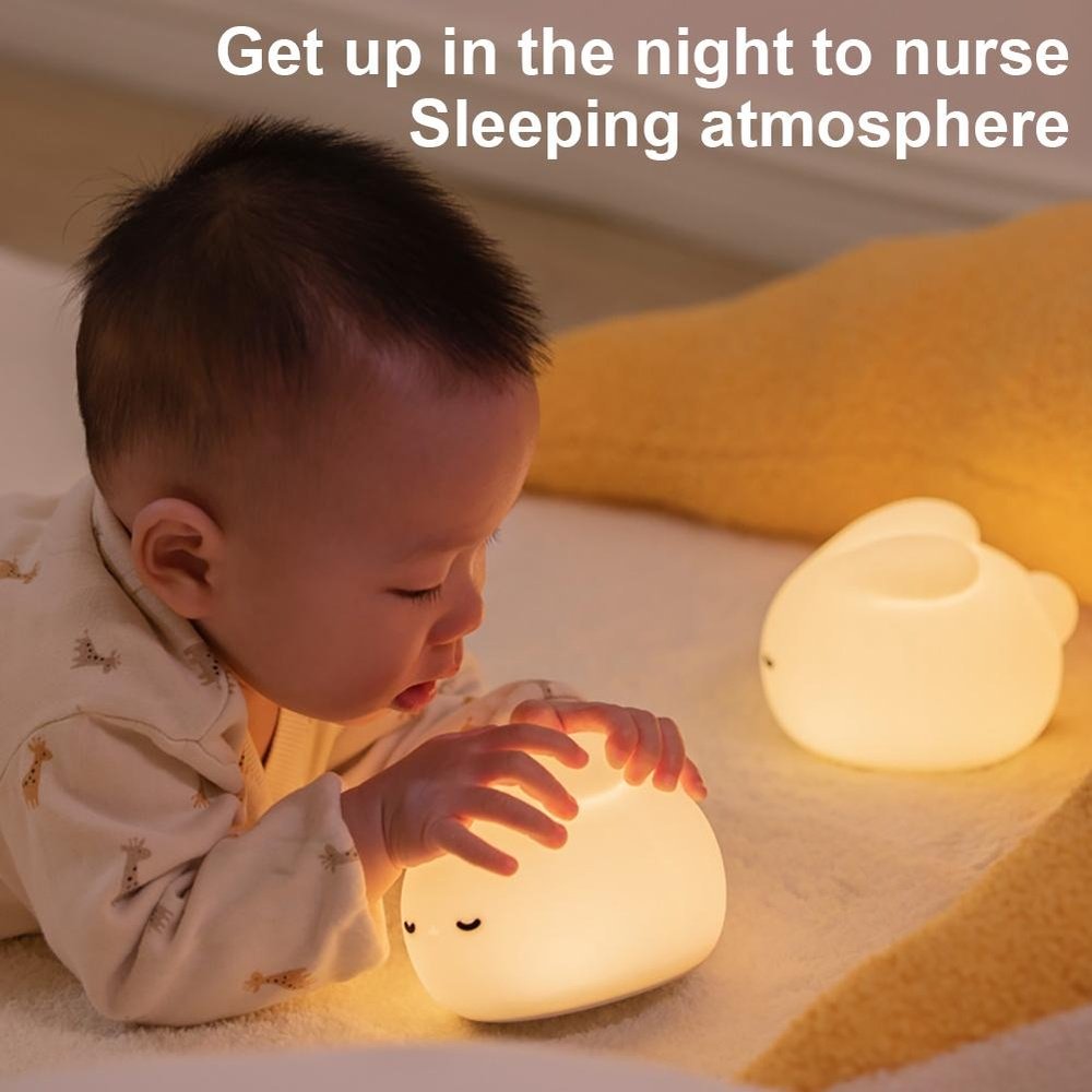 USB Rabbit Night Light for Kids-Furever Adorable