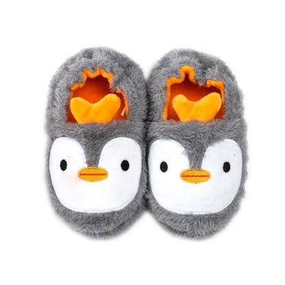 Warm Cute Penguin Kids Slippers-Furever Adorable