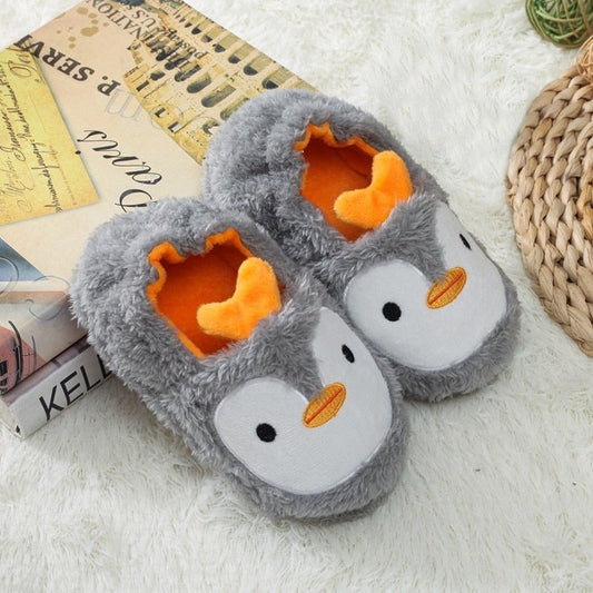 Warm Cute Penguin Kids Slippers-Furever Adorable