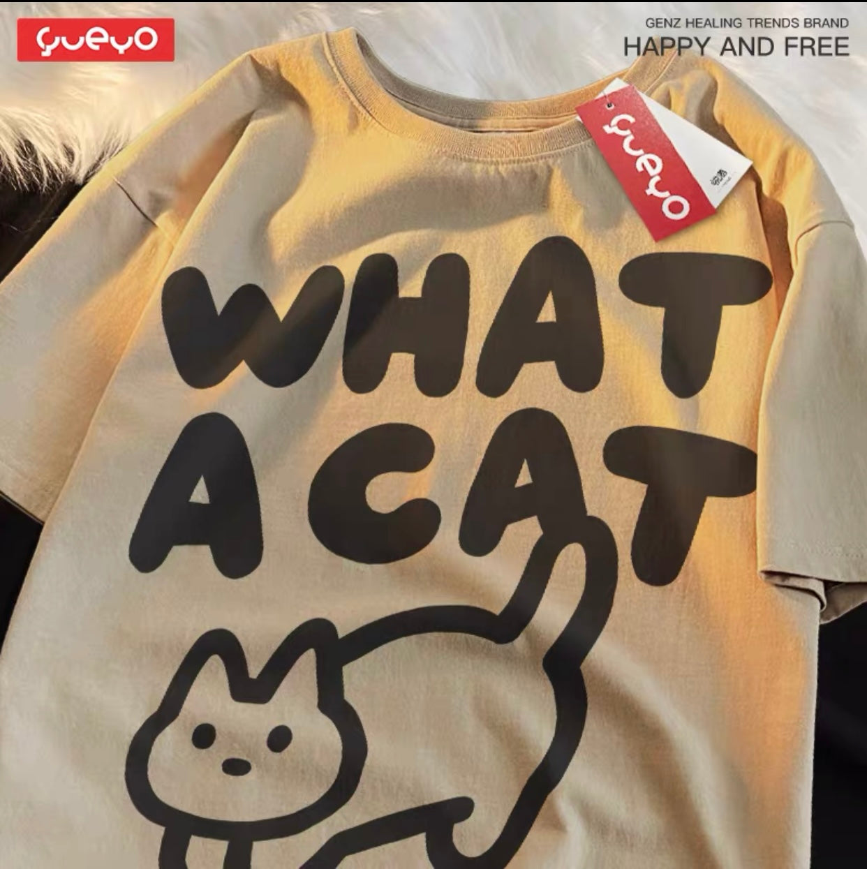 What-a-Cat T-Shirt-Furever Adorable