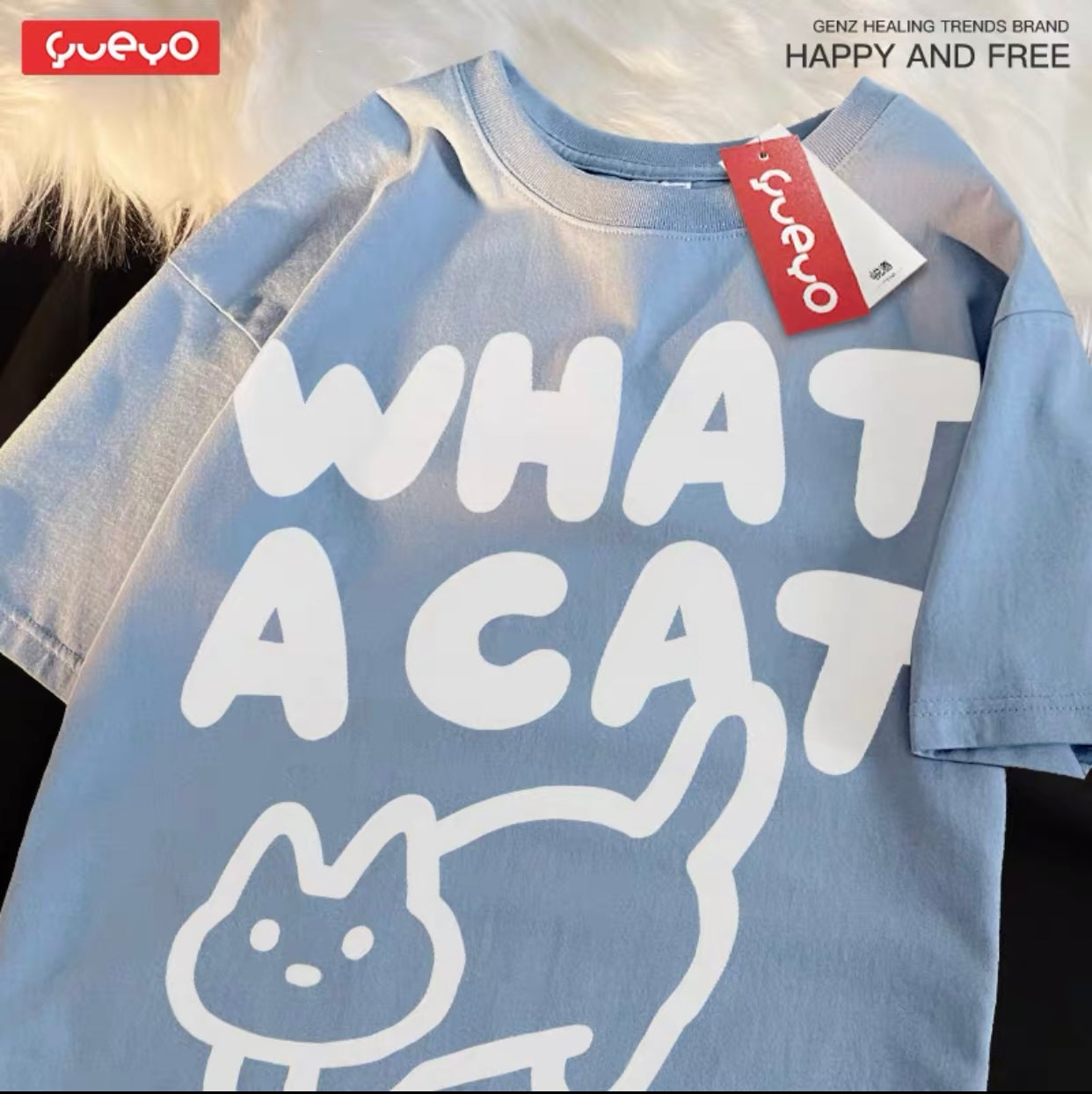 What-a-Cat T-Shirt-Furever Adorable