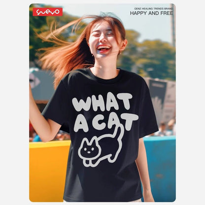 What-a-Cat T-Shirt-Furever Adorable