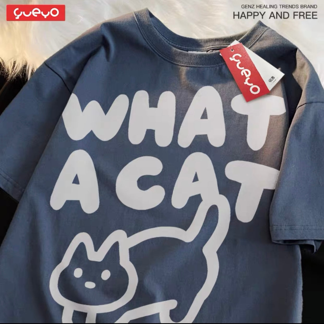 What-a-Cat T-Shirt-Furever Adorable