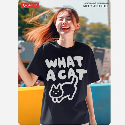 What-a-Cat T-Shirt-Furever Adorable