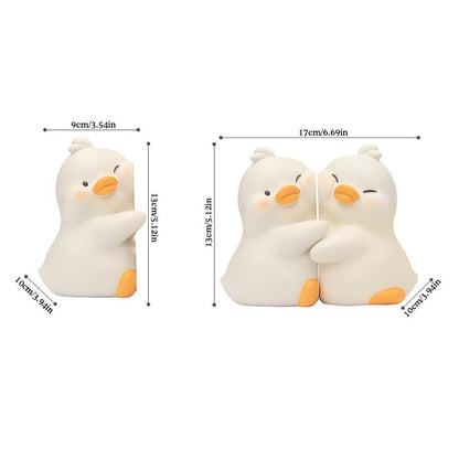 White Ducks Decorative Bookends-Furever Adorable