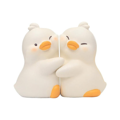 White Ducks Decorative Bookends-Furever Adorable