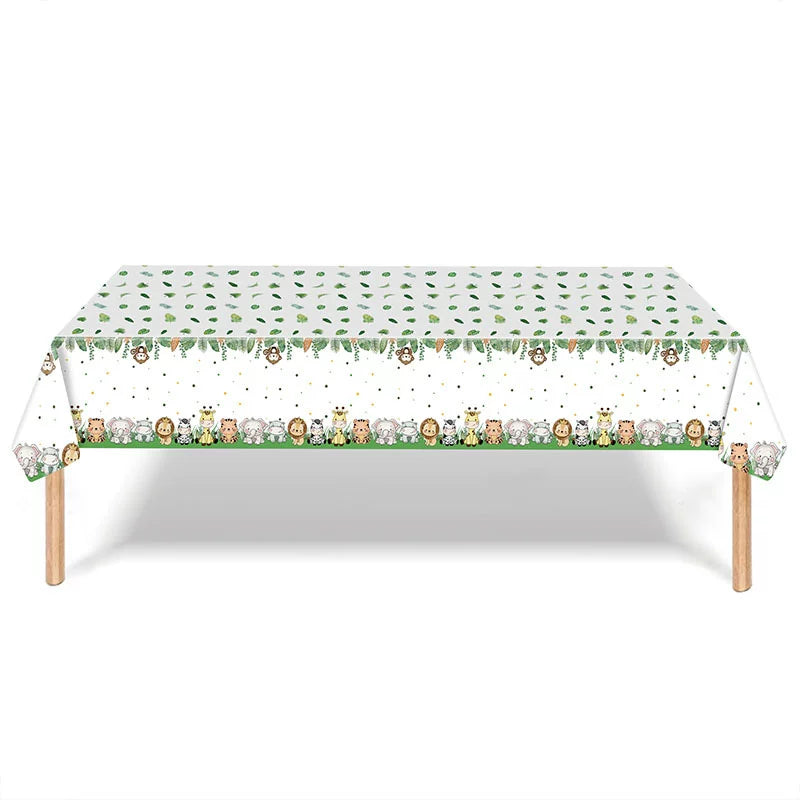 Wild One Safari Adventure Party Set - Jungle Friends Edition Furever Adorable 