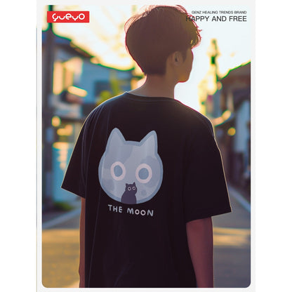 moon&sun Cat T-Shirt-Furever Adorable