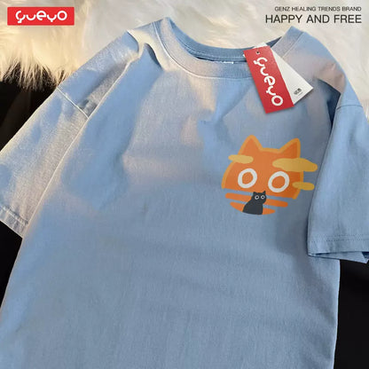 moon&sun Cat T-Shirt-Furever Adorable