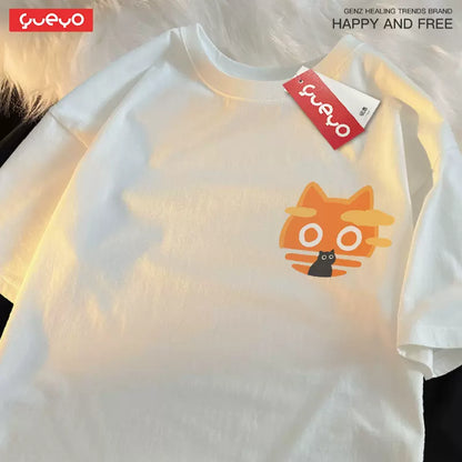 moon&sun Cat T-Shirt-Furever Adorable